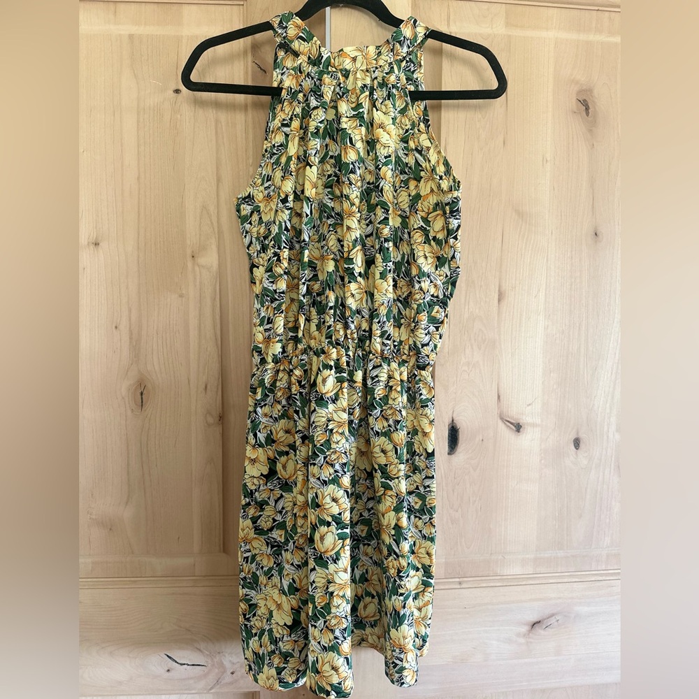 Floral Halter Dress